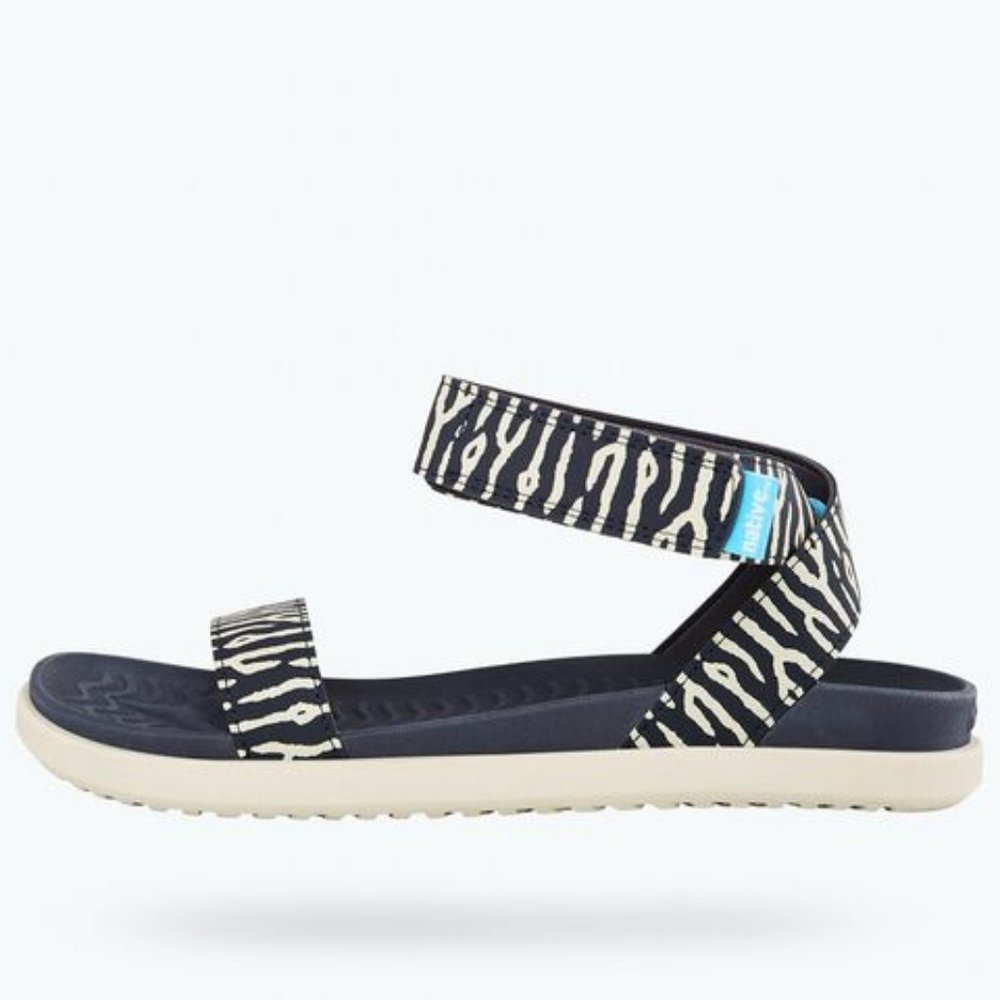NATIVE Printed Ankle Strap Sandals